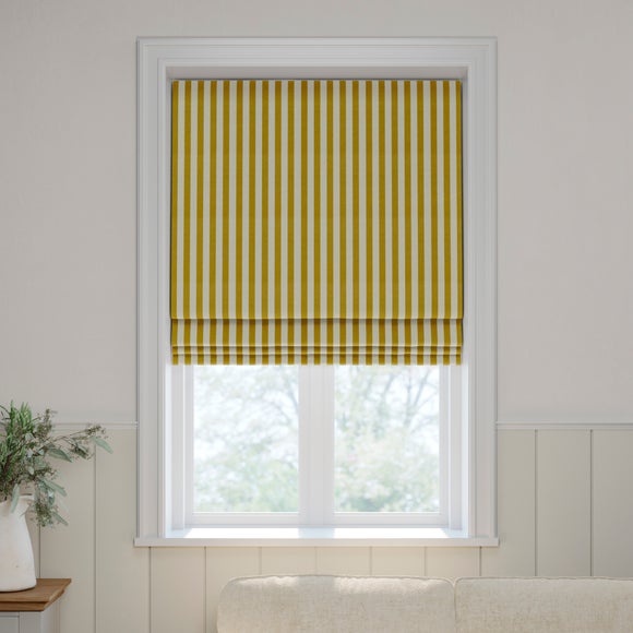 Emily Bond Elliot Made to Measure Roman Blind Emily Bond Elliot Ochre