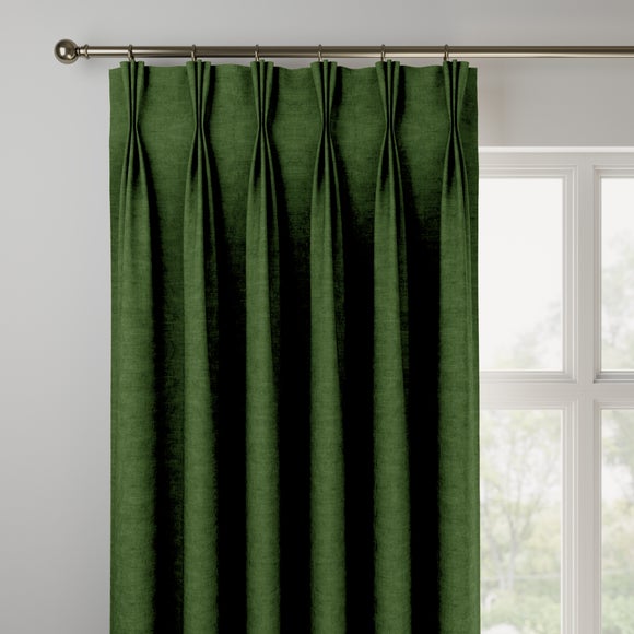 Luxury Velvet Made to Measure Curtains Lux Velvet Forest
