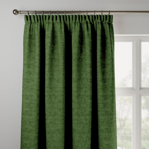 Luxury Velvet Made to Measure Curtains Lux Velvet Forest