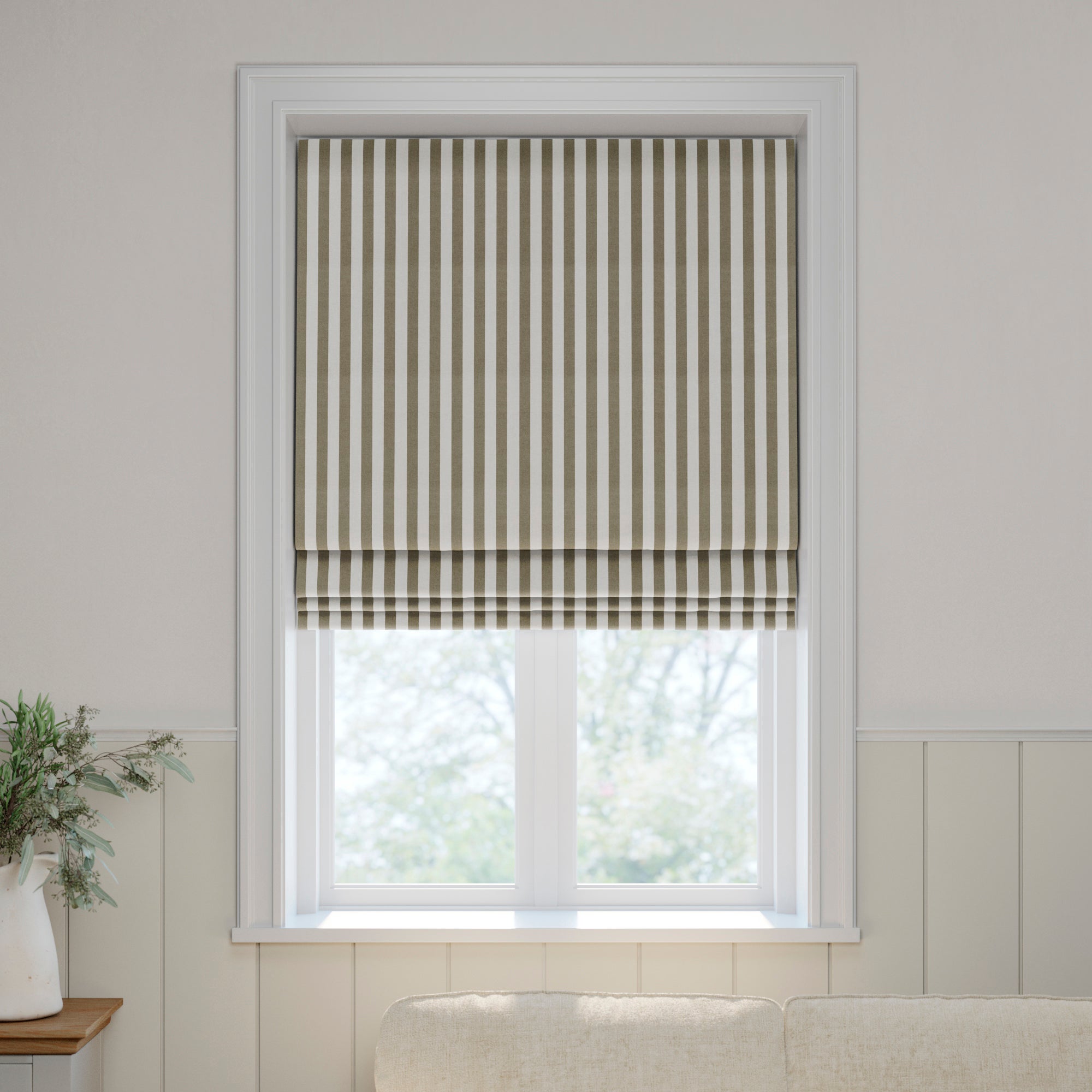 Emily Bond Elliot Made to Measure Roman Blind Emily Bond Elliot Slate