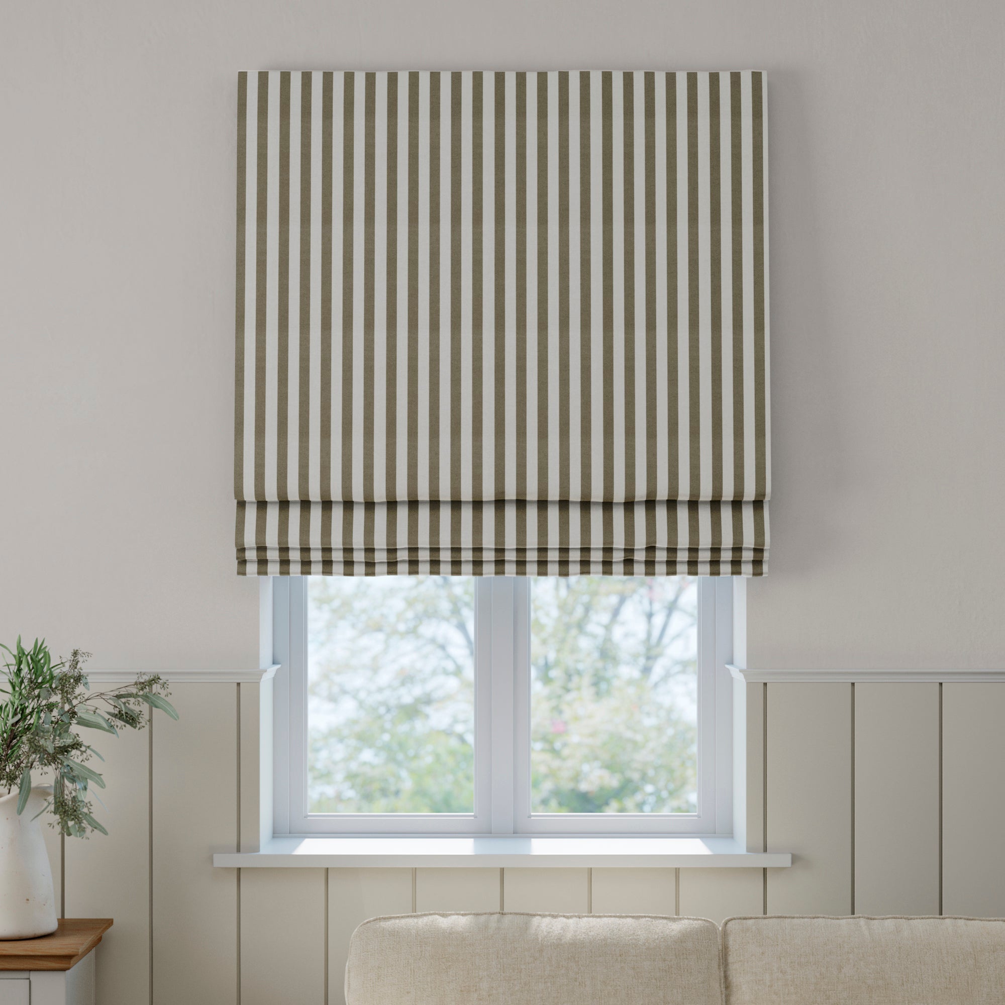 Emily Bond Elliot Made to Measure Roman Blind Emily Bond Elliot Slate