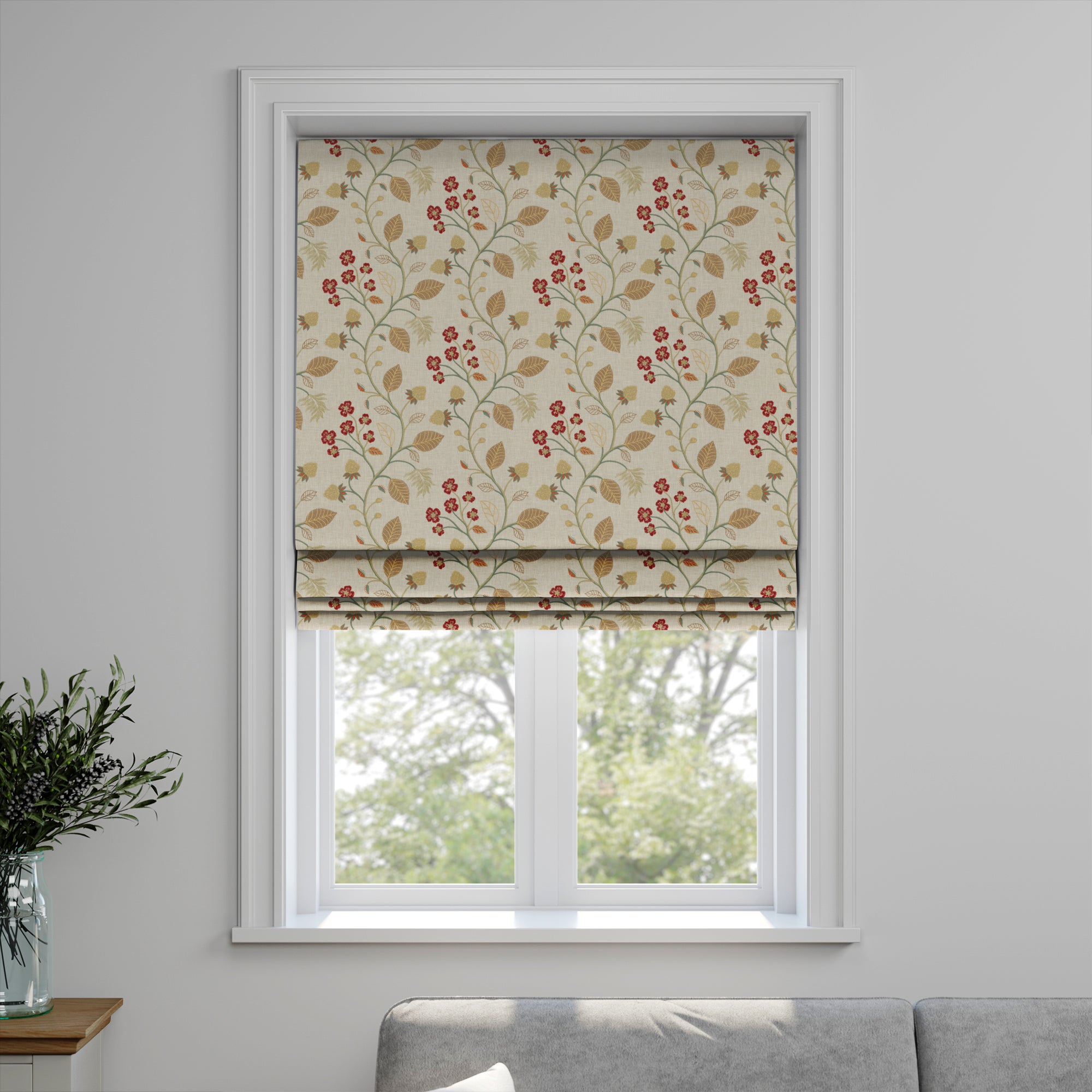 Edgehill Made to Measure Roman Blind Edgehill Chintz