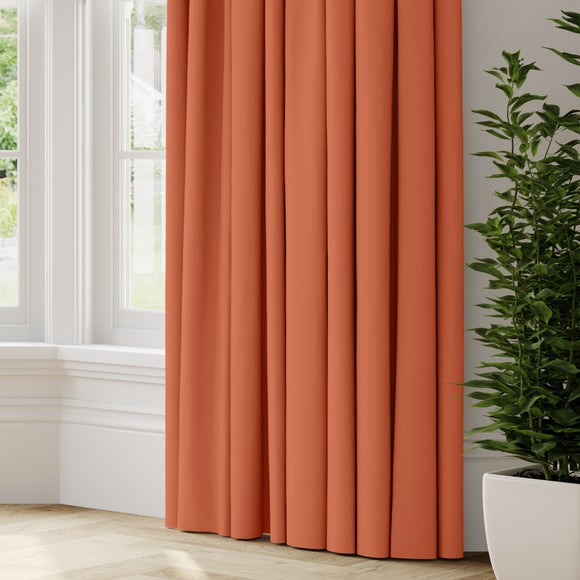 Panama Made to Measure Curtains Panama Burnt Sienna