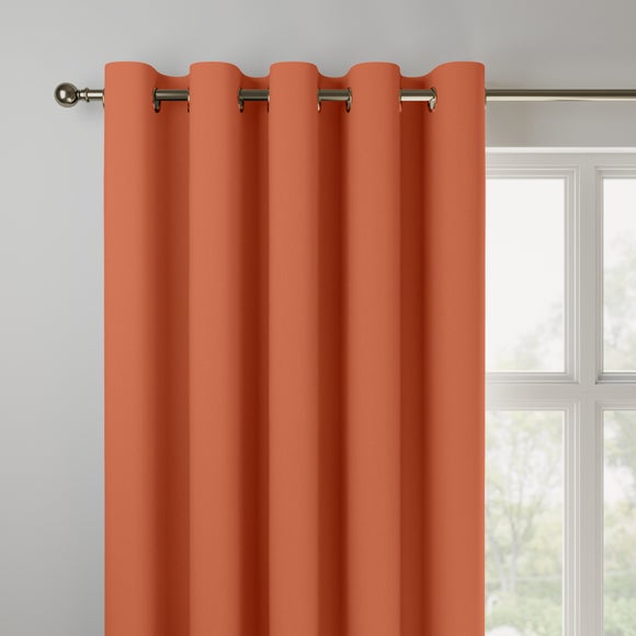 Panama Made to Measure Curtains Panama Burnt Sienna