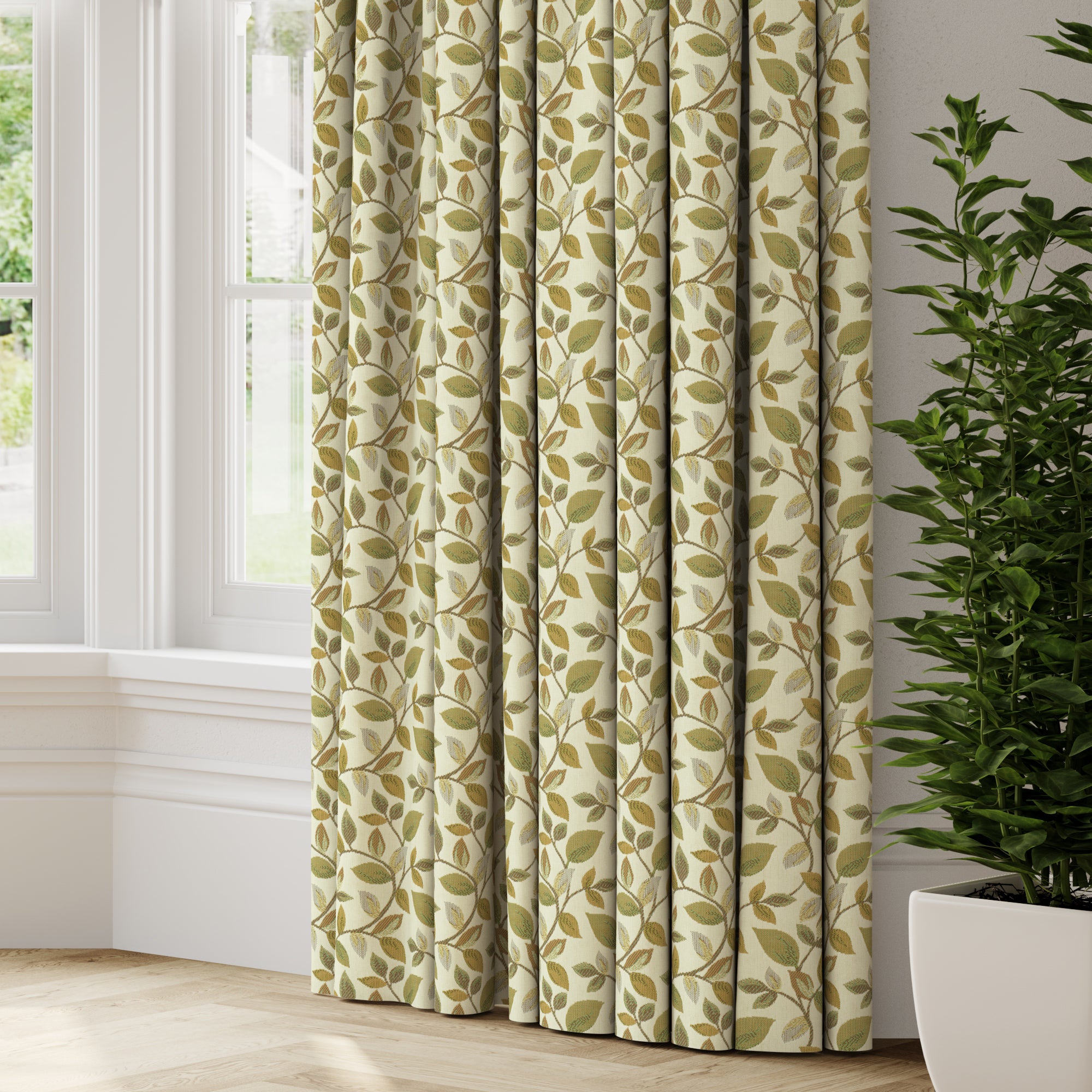 Vercelli Made to Measure Curtains Vercelli Verdigris