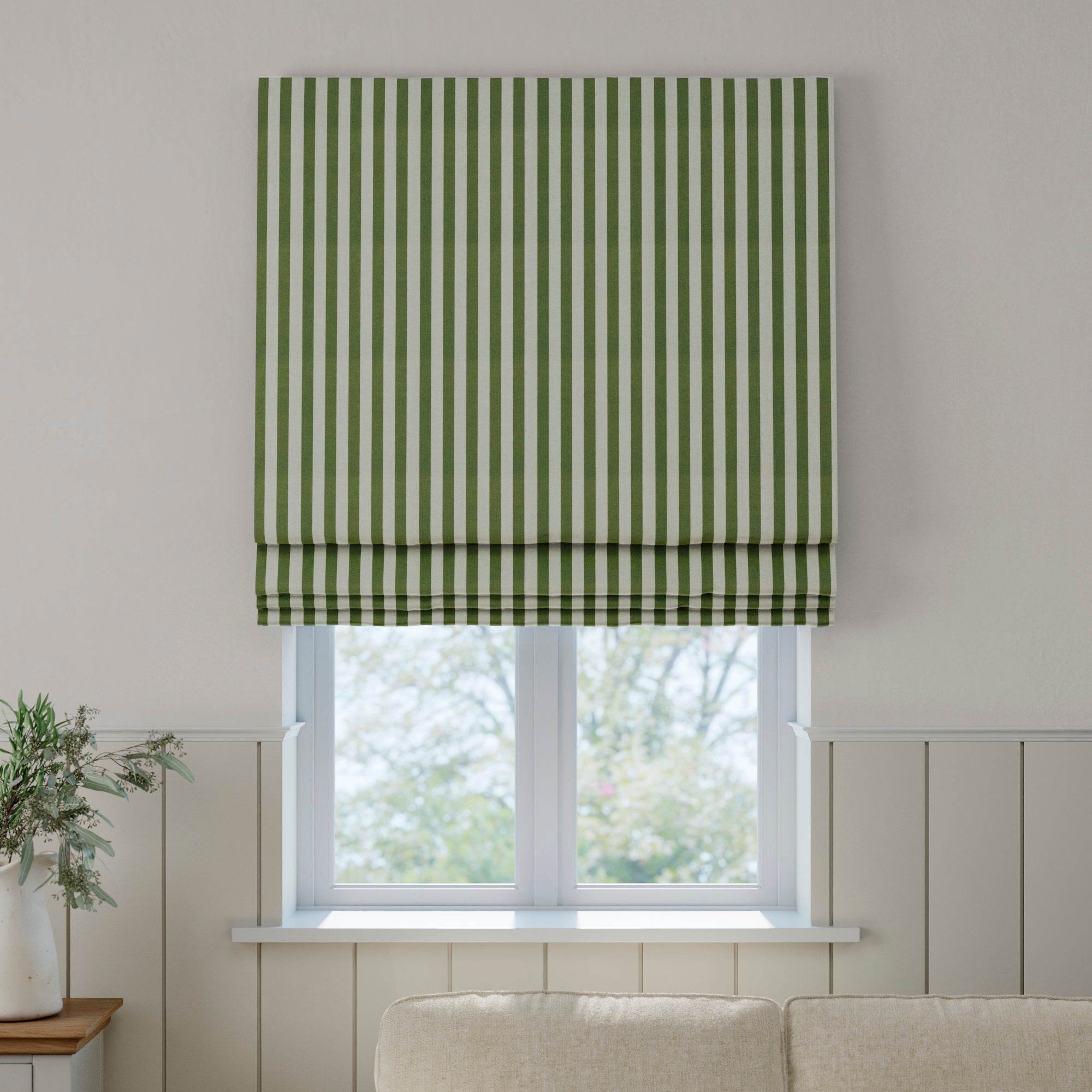 Emily Bond Elliot Made to Measure Roman Blind Emily Bond Elliot Sage