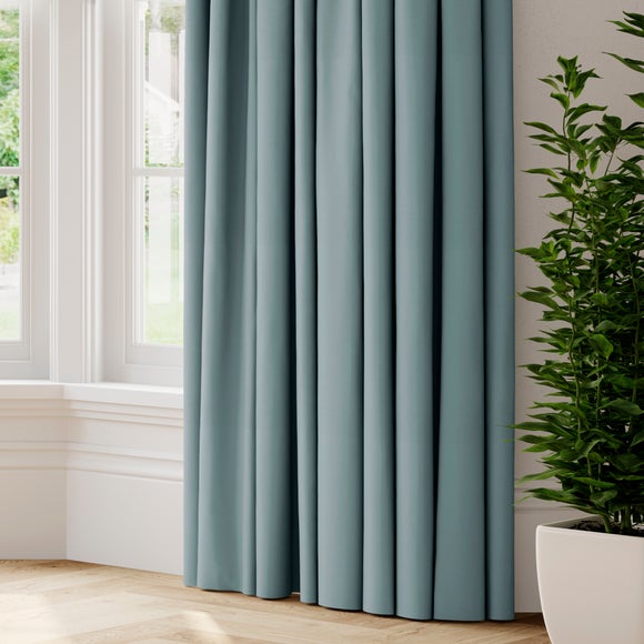 Panama Made to Measure Curtains Panama Blue