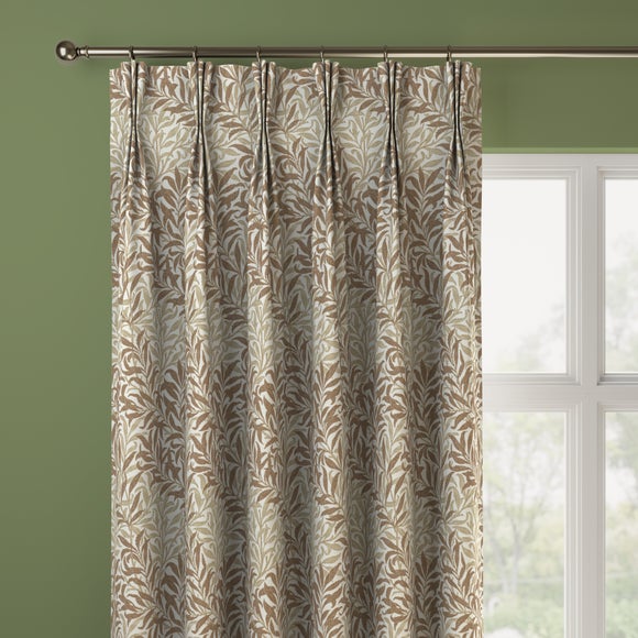 William Morris At Home Willow Bough Made to Measure Curtains William Morris Willow Bough Woven Flax
