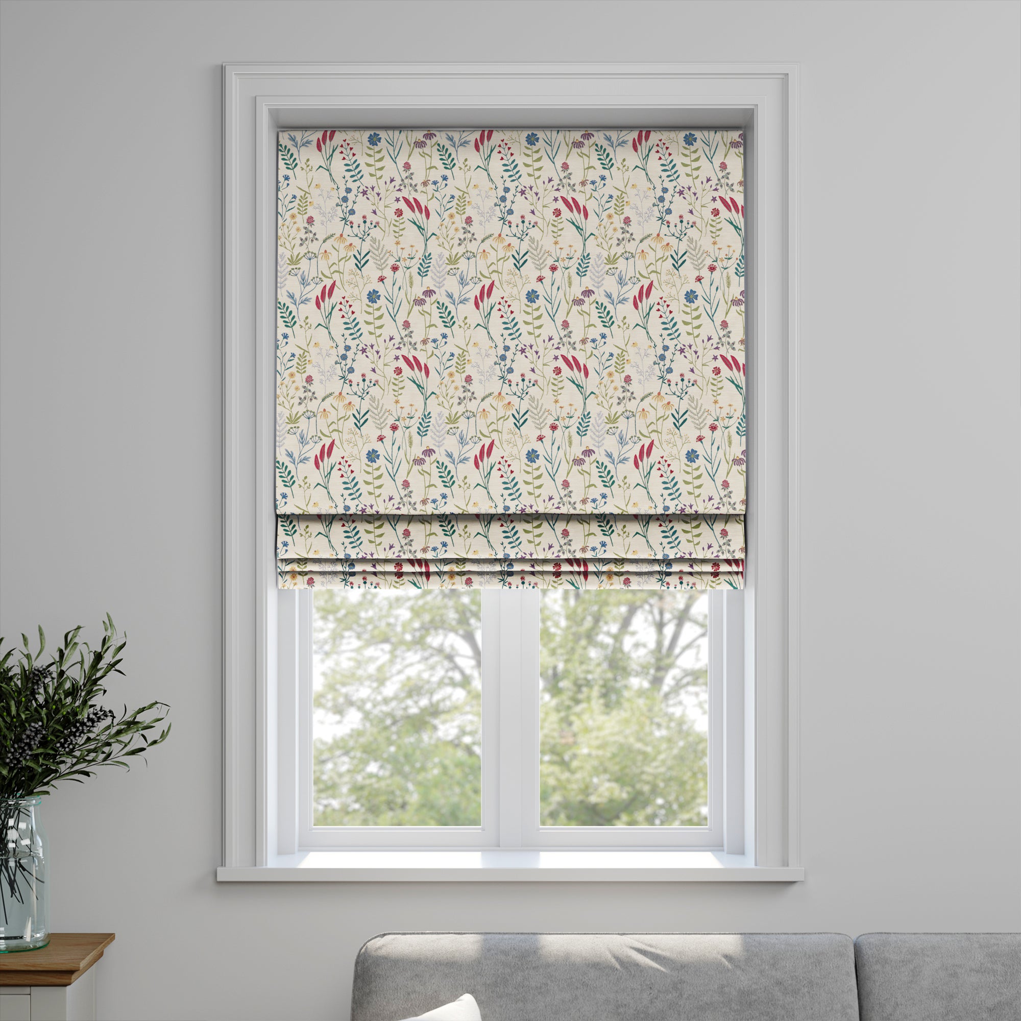 Lamorna Made to Measure Roman Blind Lamorna Chintz