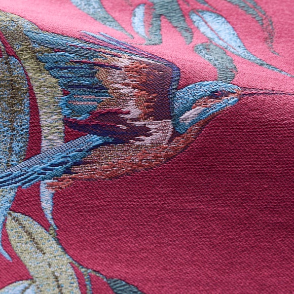 Natural History Museum Kingfisher Made to Measure Curtains Magenta