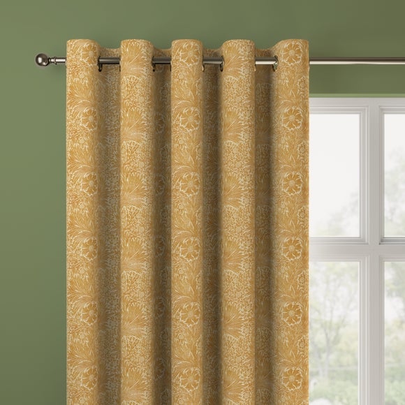 William Morris at Home Marigold Made to Measure Curtains William Morris Marigold Ochre