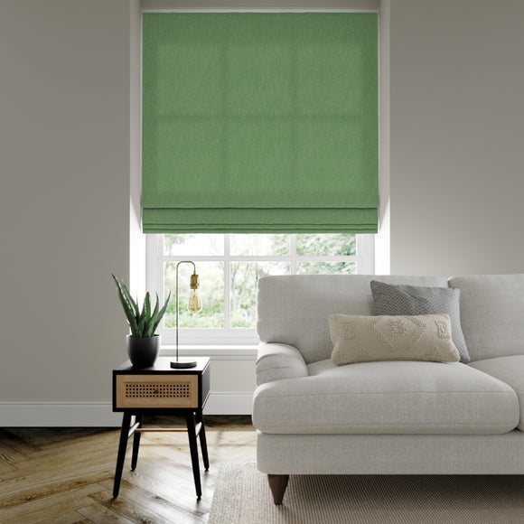 Lienna Made to Measure Roman Blind Lienna Verdigris