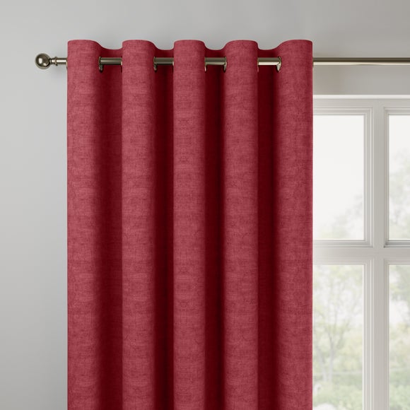 Luxury Velvet Made to Measure Curtains Lux Velvet Rosso