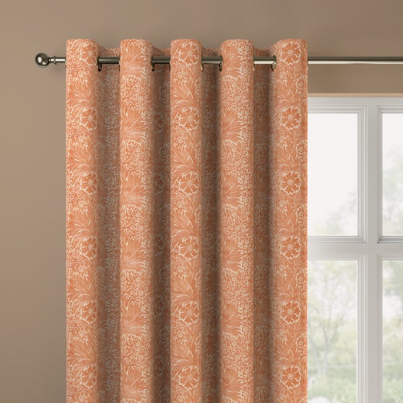 William Morris at Home Marigold Made to Measure Curtains William Morris Marigold Rust