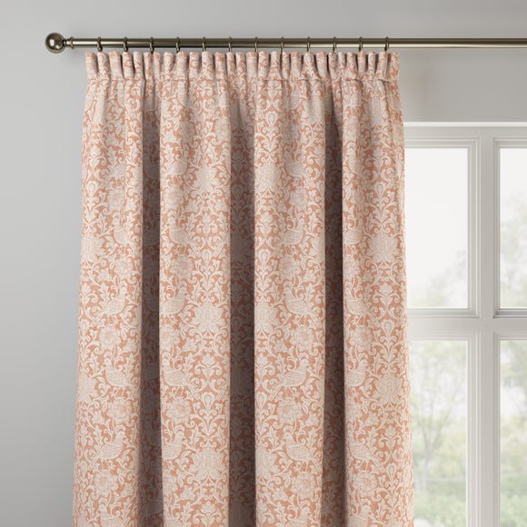 Vichy Made to Measure Curtains Vichy Burnt Orange