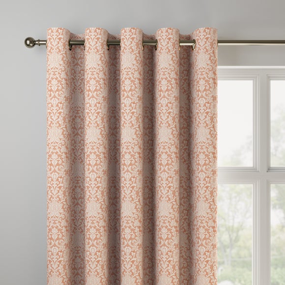 Vichy Made to Measure Curtains Vichy Burnt Orange