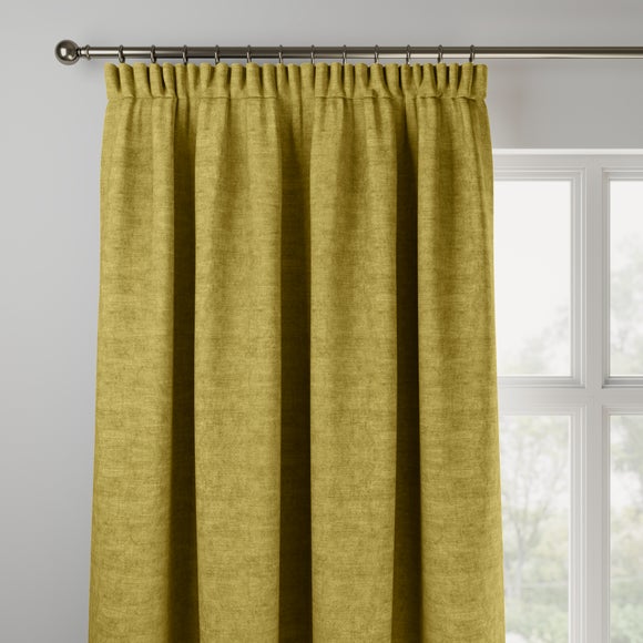 Luxury Velvet Made to Measure Curtains Lux Velvet Ochre