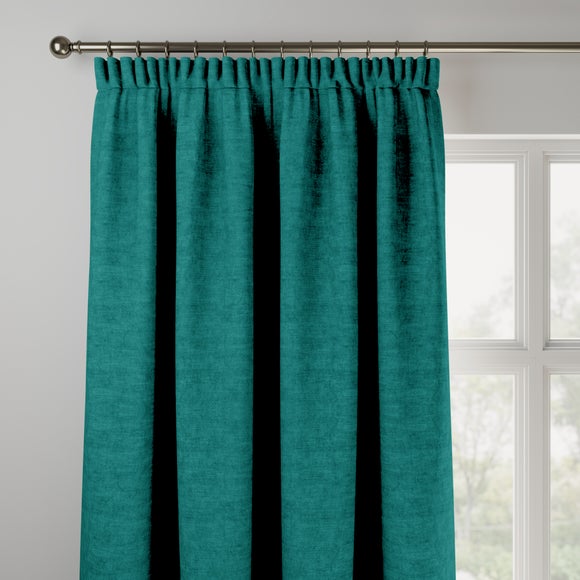 Luxury Velvet Made to Measure Curtains Lux Velvet Kingfisher
