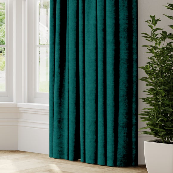 Luxury Velvet Made to Measure Curtains Lux Velvet Kingfisher
