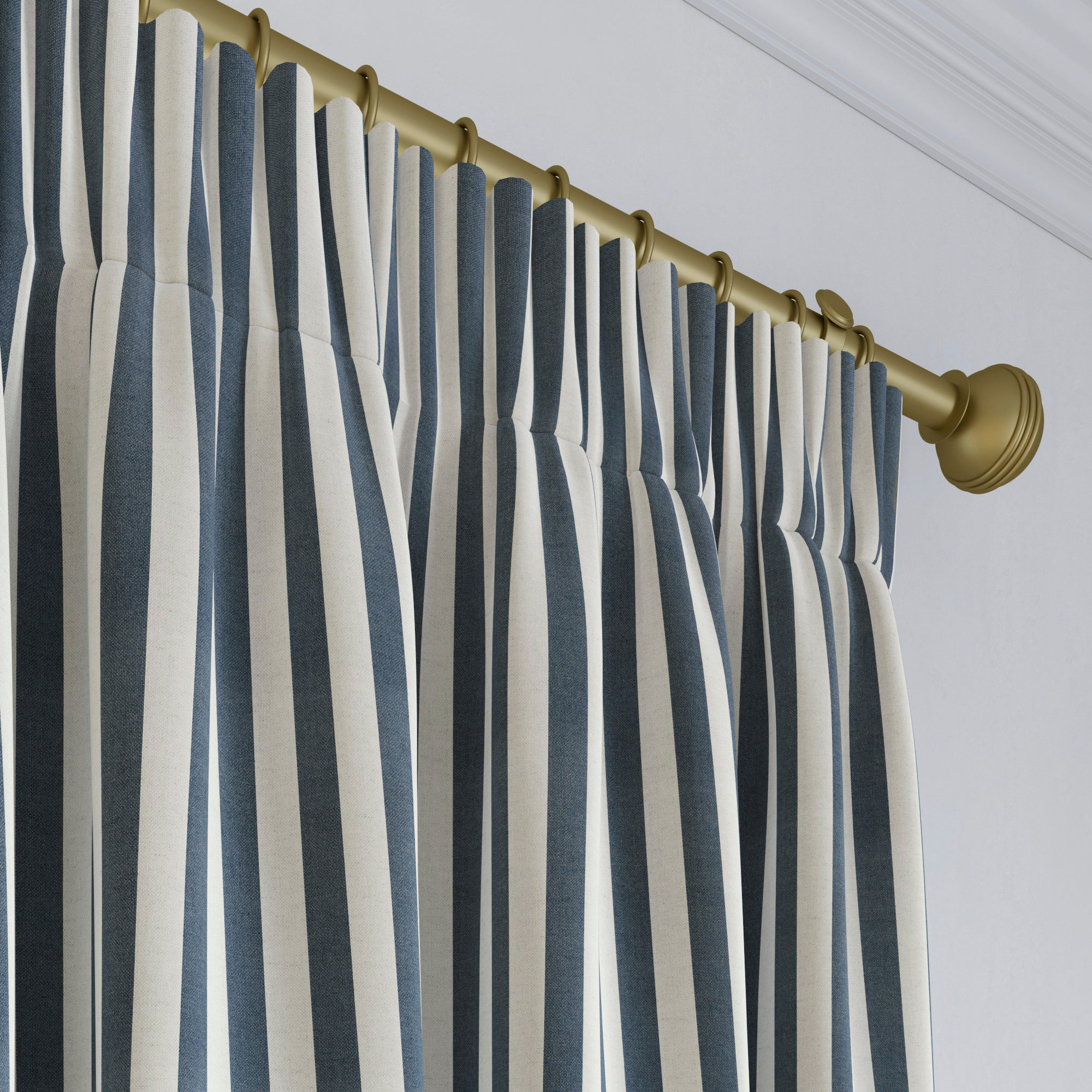 Emily Bond Elliot Made to Measure Curtains Emily Bond Elliot Indigo