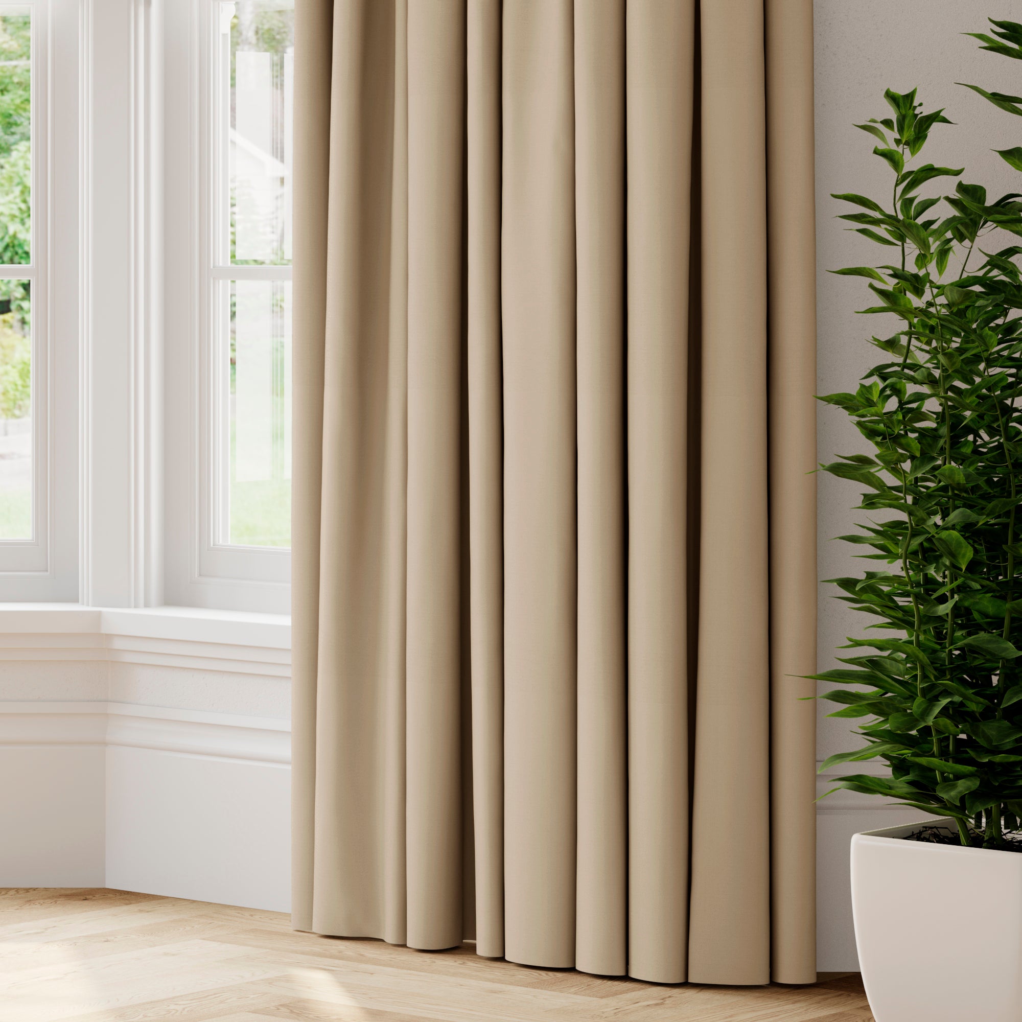 Panama Made to Measure Curtains Panama Putty