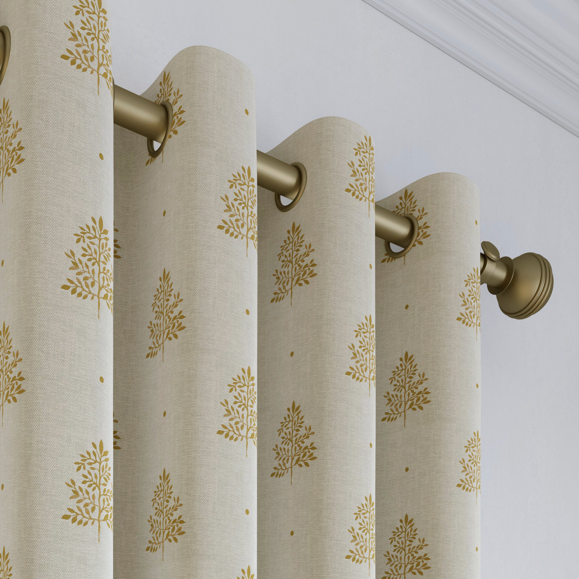 Emily Bond Zachary Made to Measure Curtains Emily Bond Zachary Ochre