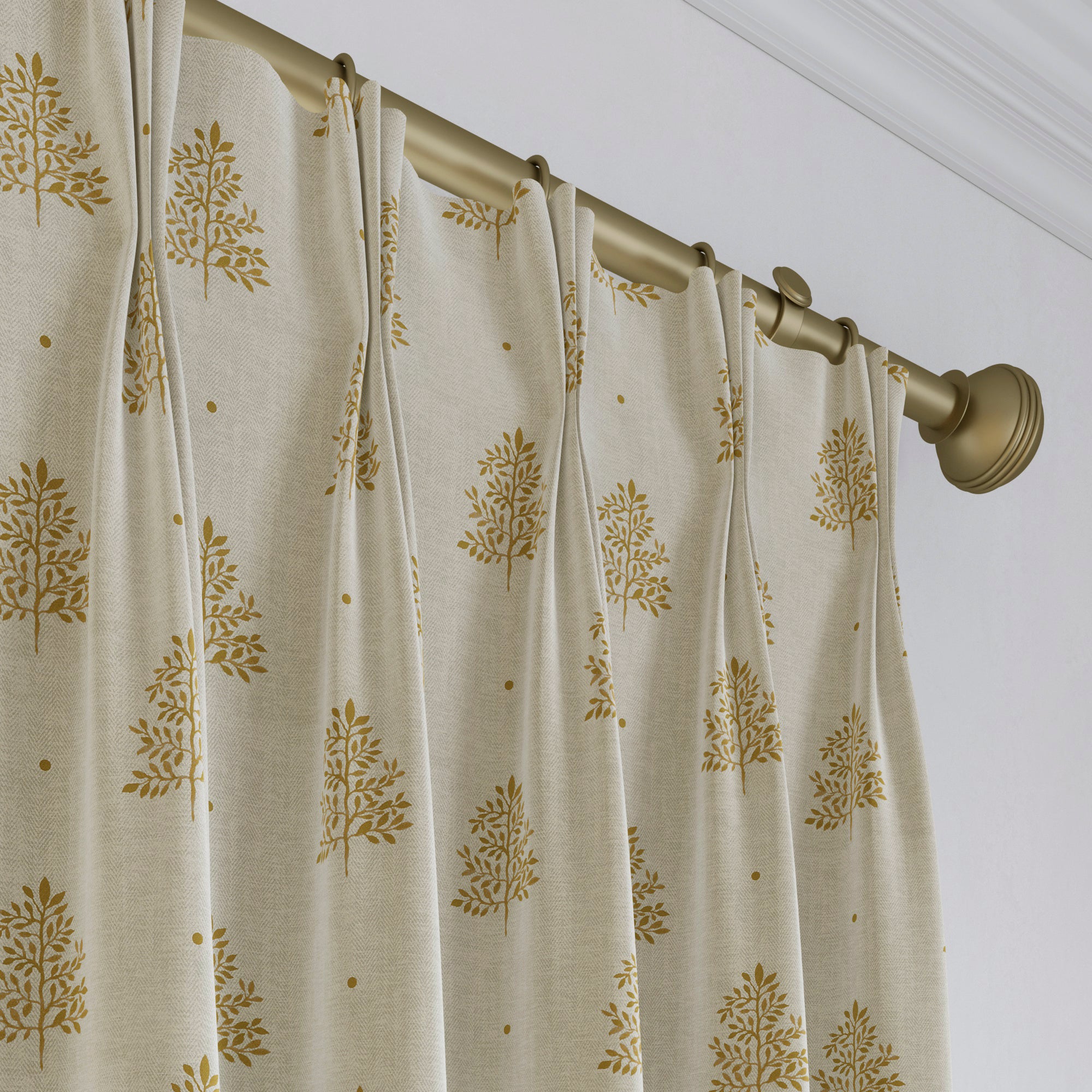 Emily Bond Zachary Made to Measure Curtains Emily Bond Zachary Ochre