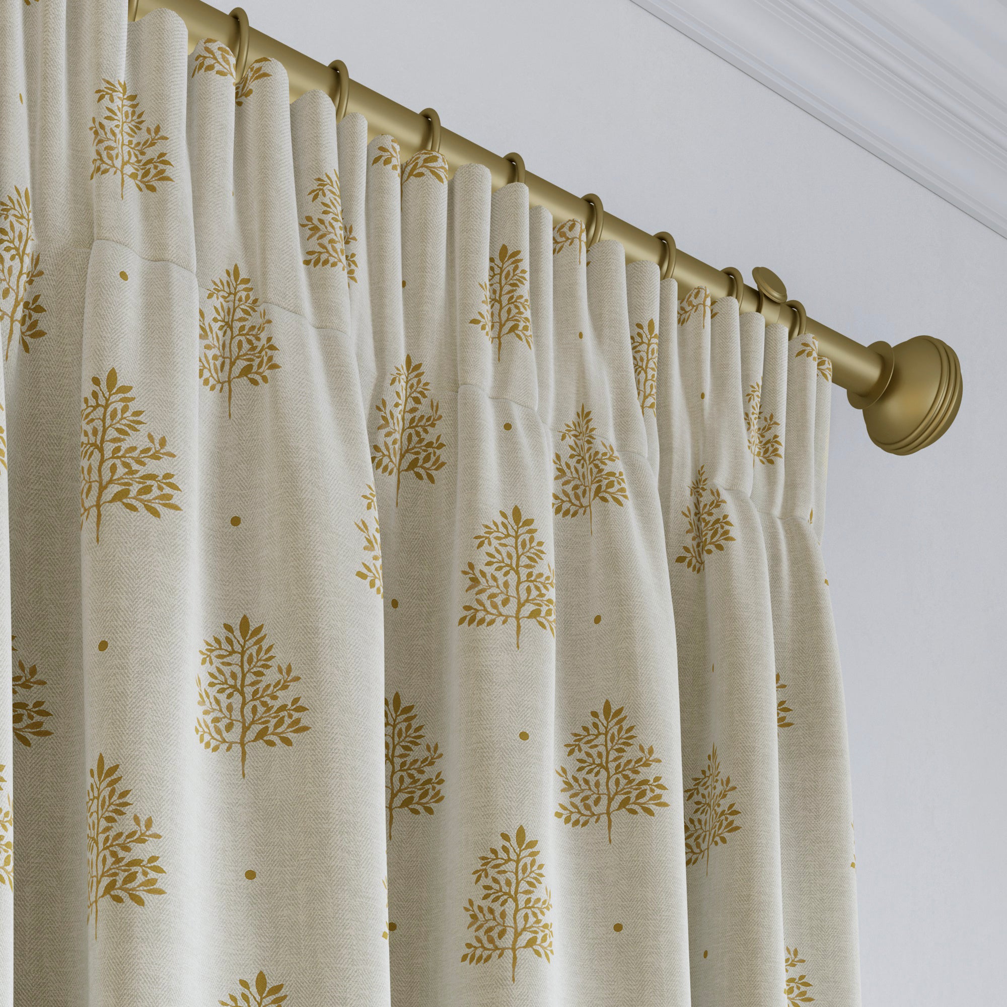 Emily Bond Zachary Made to Measure Curtains Emily Bond Zachary Ochre