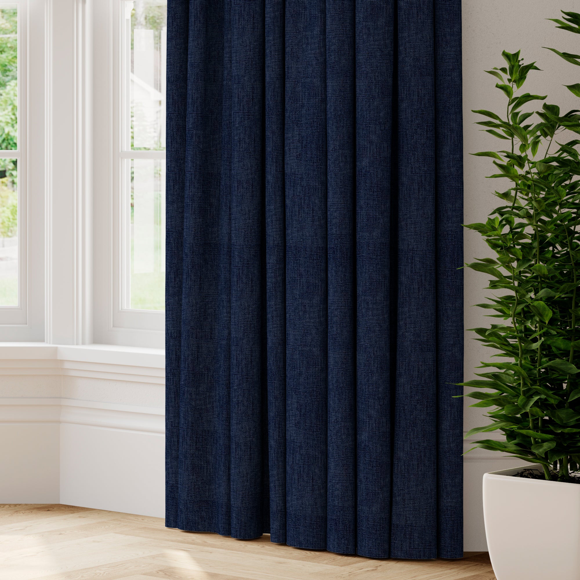 Lienna Made to Measure Curtains Lienna Indigo