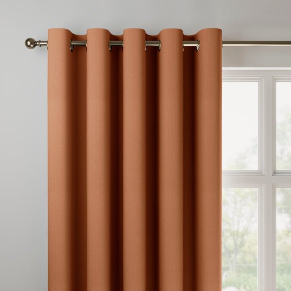 Panama Made to Measure Curtains Panama Rust