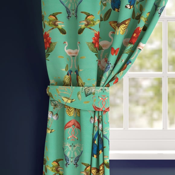 Click to view product details and reviews for Tropical Kaleidoscope Made To Order Curtain Tieback.