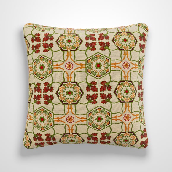 Architectural Treasures Made to Order Cushion Cover Architectural Treasures Pink Green