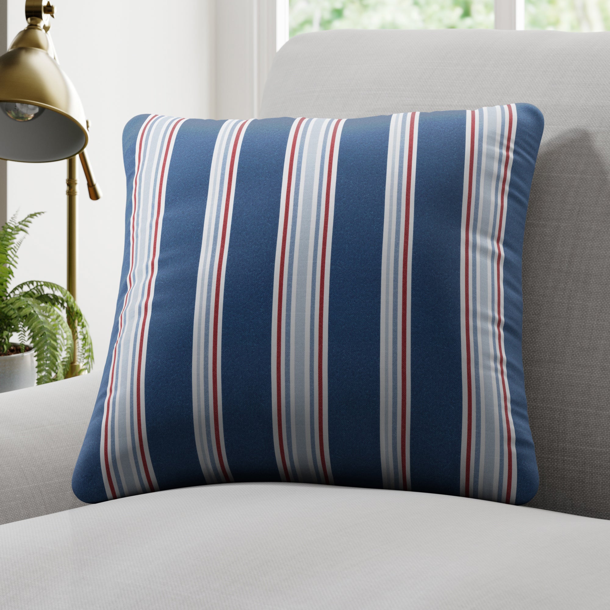 Nautical Stripe Made to Order Cushion Cover Nautical Stripe