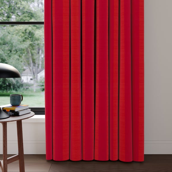 Elements Stripe 100% Cotton Made to Measure Curtains Elements Stripe Geranium