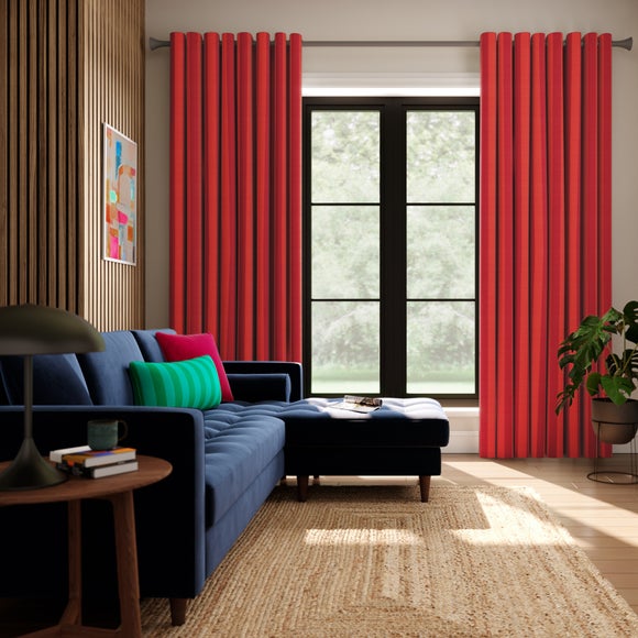 Elements Stripe 100% Cotton Made to Measure Curtains Elements Stripe Geranium