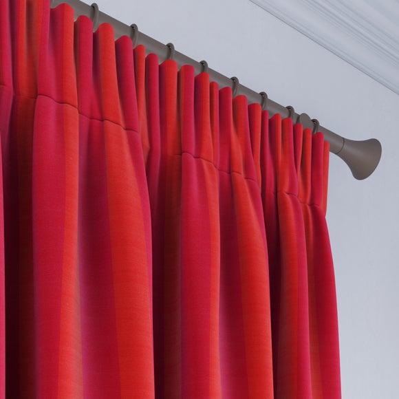 Elements Stripe 100% Cotton Made to Measure Curtains Elements Stripe Geranium