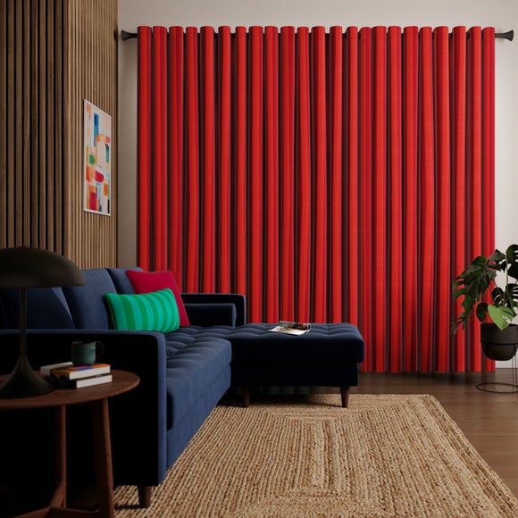 Elements Stripe 100% Cotton Made to Measure Curtains Elements Stripe Geranium