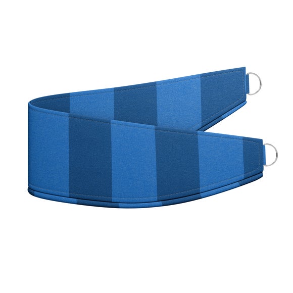 Elements Stripe 100% Cotton Made to Order Tieback Elements Stripe Blue