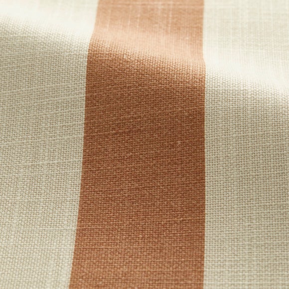 Elements Stripe Linen Look Made to Order Tieback Elements Stripe Butterscotch