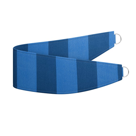 Elements Velvet Stripe Made to Order Tieback Elements Velvet Stripe Blue