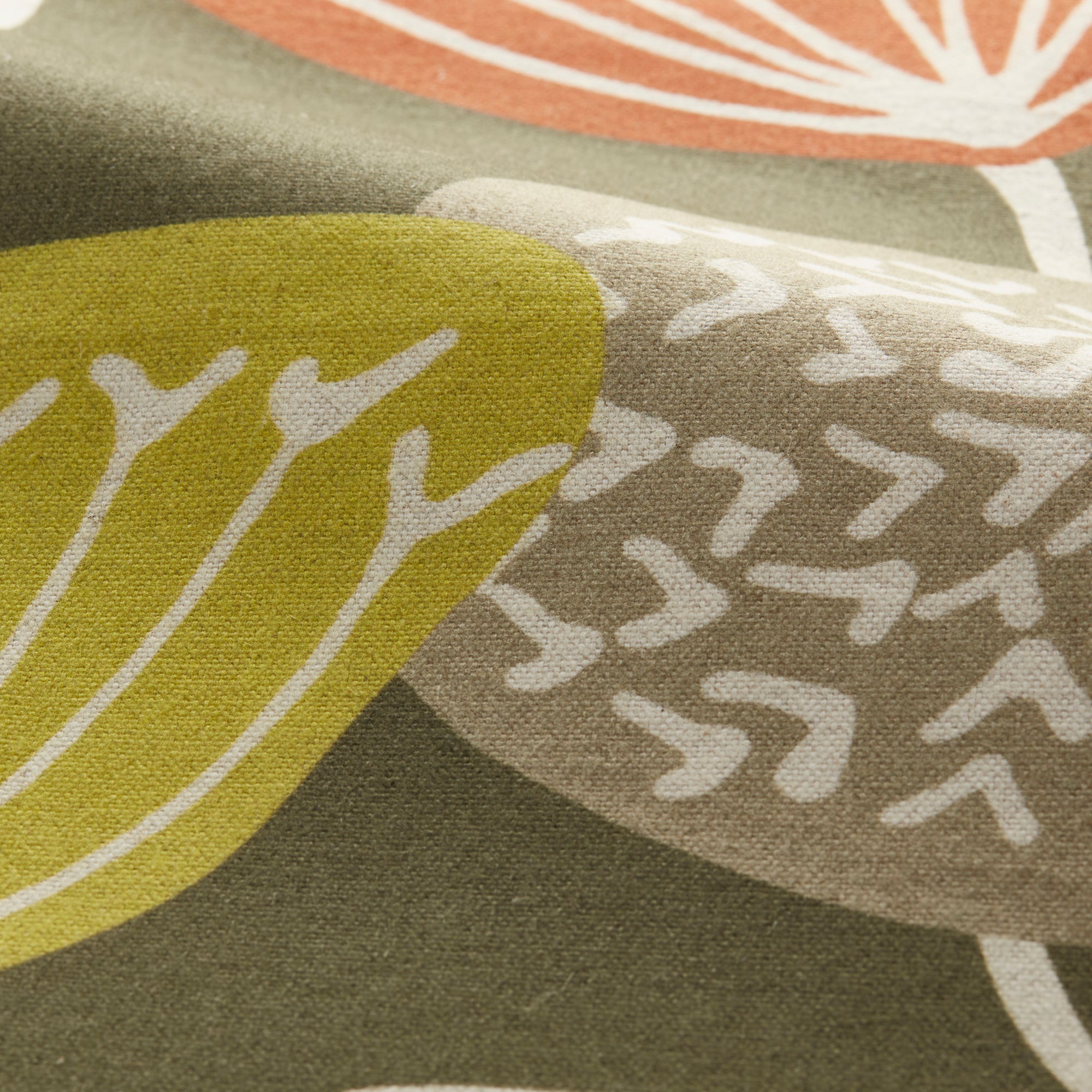 Elements Emmott Made to Measure Curtains Elements Emmott Olive