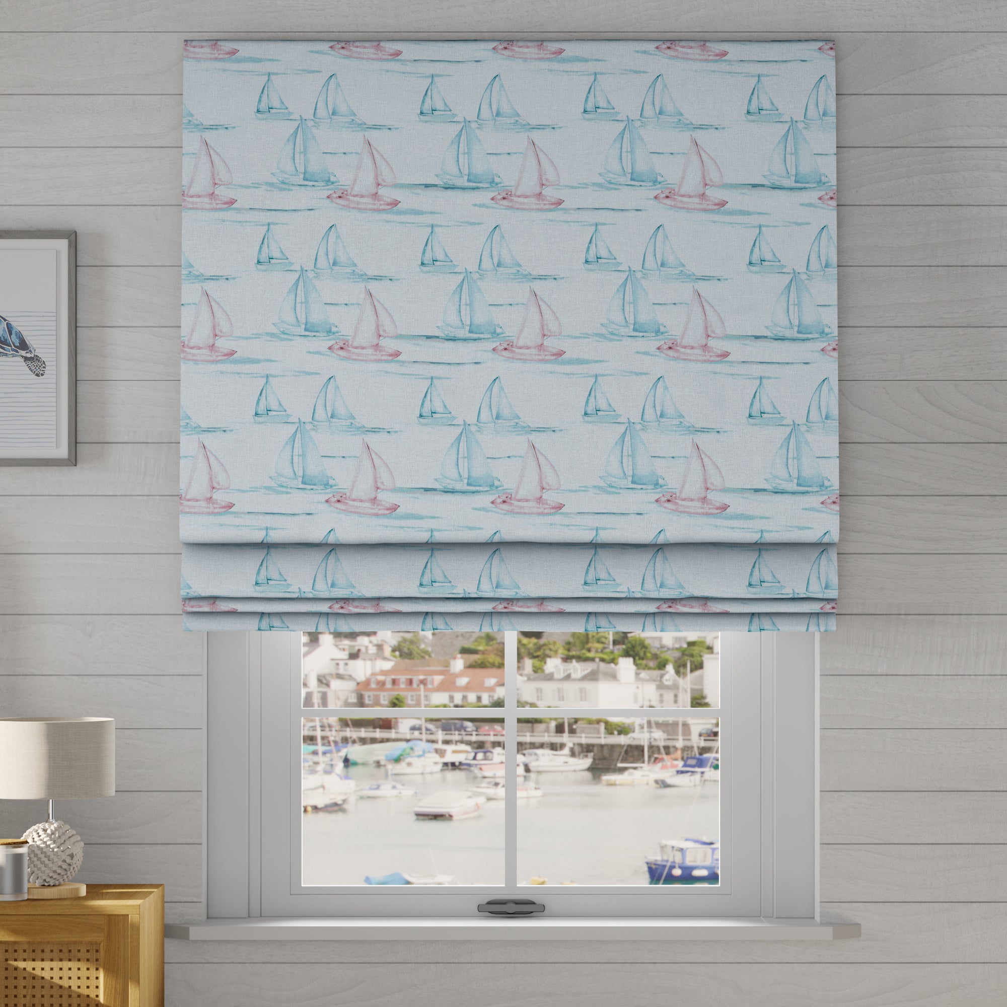 Portloe Made to Measure Roman Blind Portloe