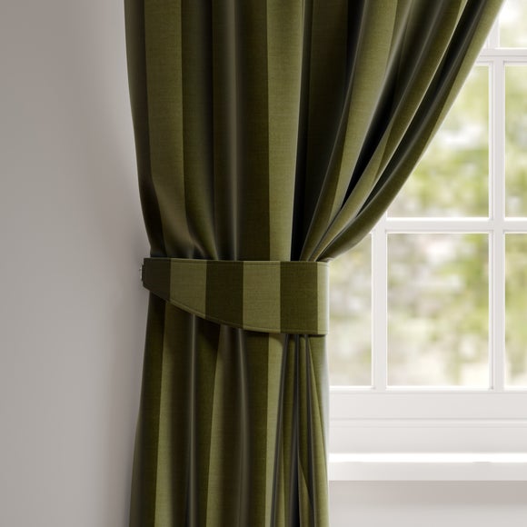 Elements Velvet Stripe Made To Order Curtain Tieback