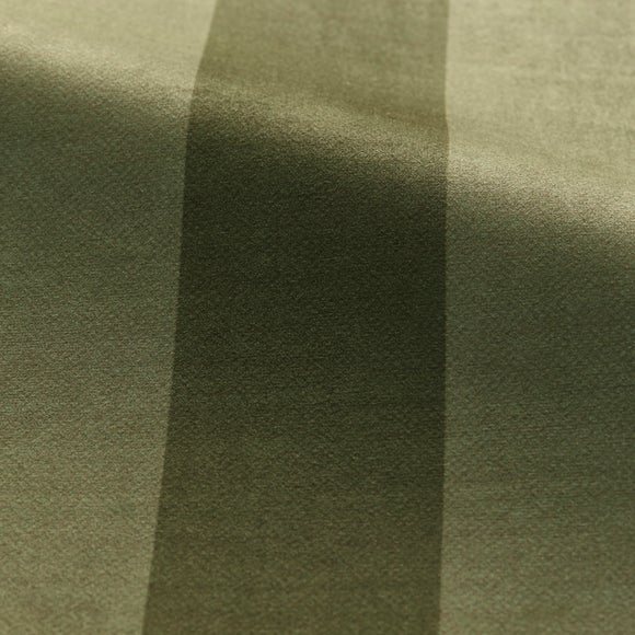 Elements Velvet Stripe Made to Measure Curtains Elements Velvet Stripe Olive