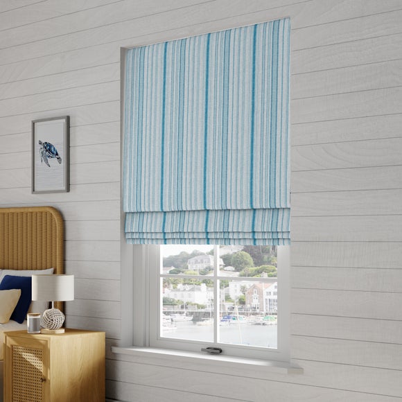 Shore Stripe Made to Measure Roman Blind