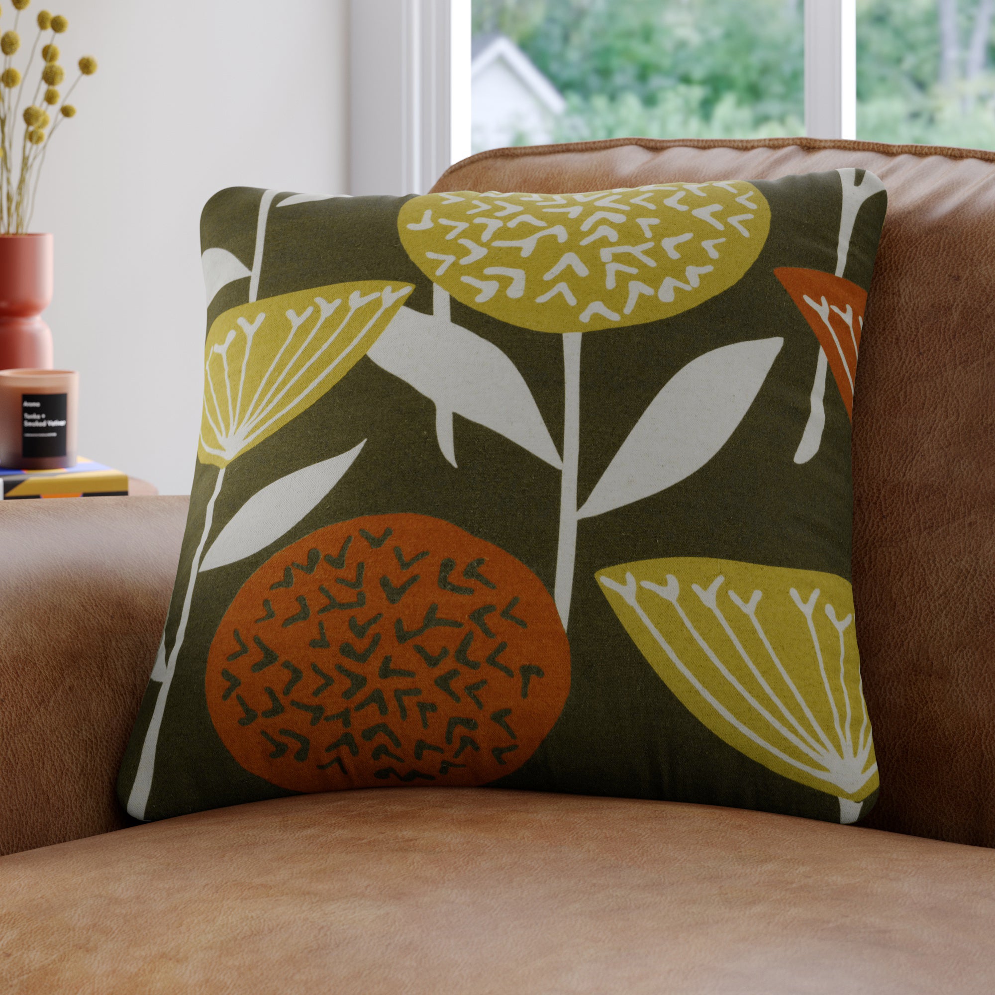 Elements Emmott Made to Order Cushion Cover Elements Emmott Olive