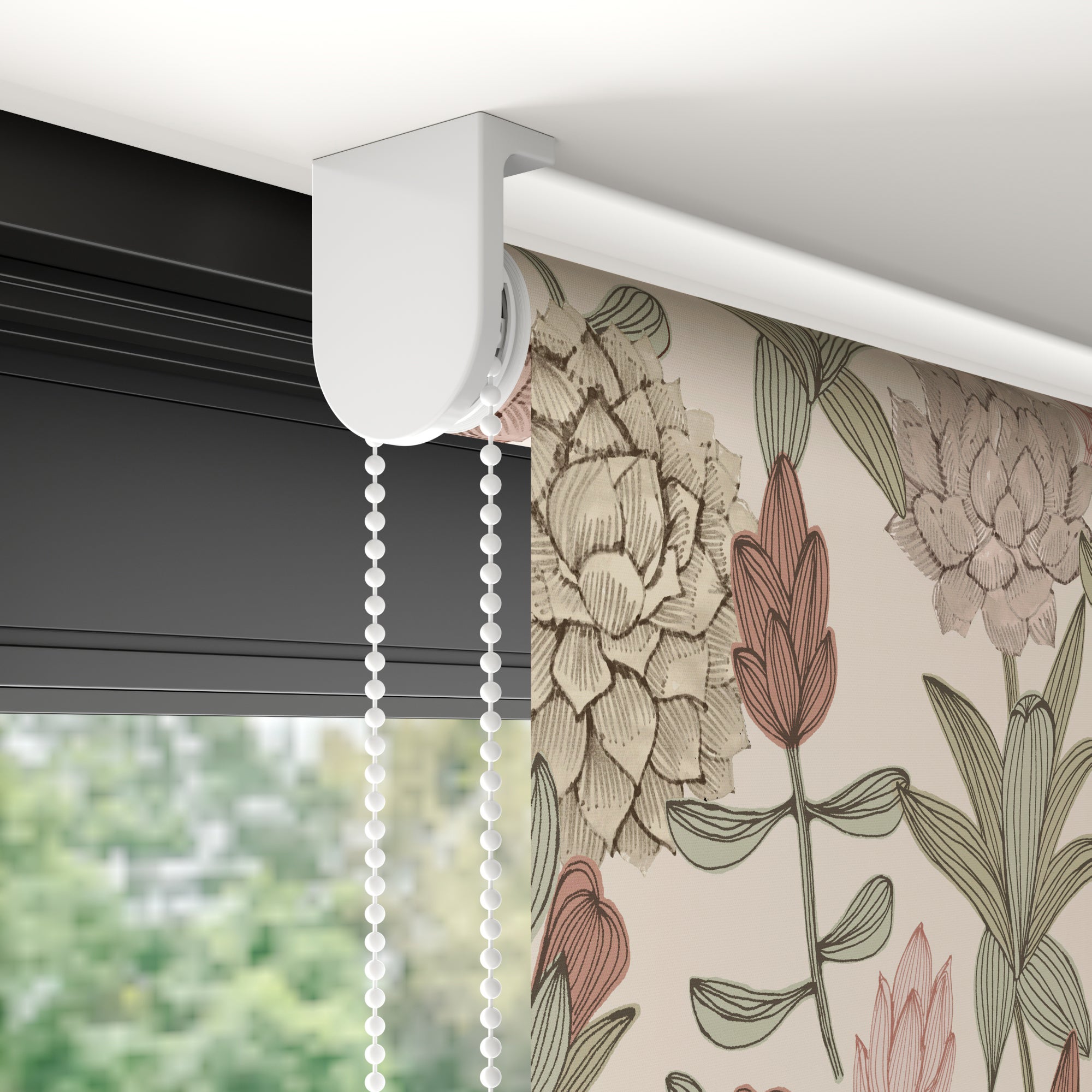 Dahlia Blackout Made to Measure Roller Blind Dahlia Blush