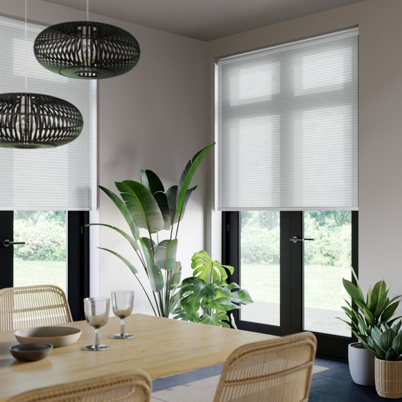 Barwell Horizontal Stripe Sheer Made to Measure Roller Blind Barwell Horizontal Stripe Sheer Mink