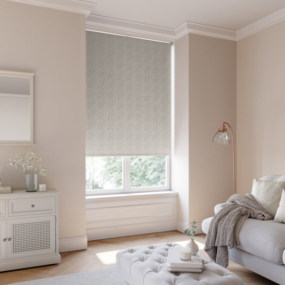 Crayton Blackout Made to Measure Roller Blind Crayton Dark Natural