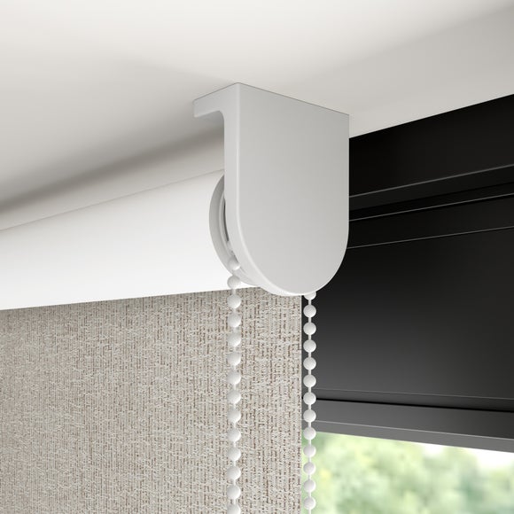 Crayton Blackout Made to Measure Roller Blind Crayton Dark Natural